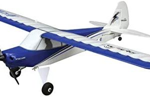 HobbyZone Sport Cub S 2 RC Airplane BNF Basic with Safe (Transmitter, Battery and Charger Not Included), HBZ44500, Blue & White