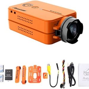 RunCam 2 FPV Camera 1080P60fps Ultra HD Mini WiFi Sports Action Video Camera, Orange