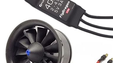 Flycolor EDF 50mm 4900KV 3S Maximum Thrust 770g 11 Blades Ducted Fan with RC Brushless Motor with ESC 40A(2~4S) Balance Tested for EDF RC Jet Airplane