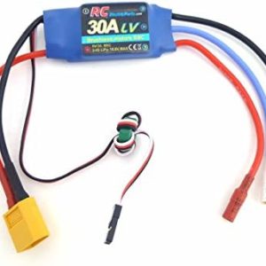 30A RC Brushless Motor Electric Speed Controller ESC 3A UBEC with XT60 & 3.5mm Bullet Plugs
