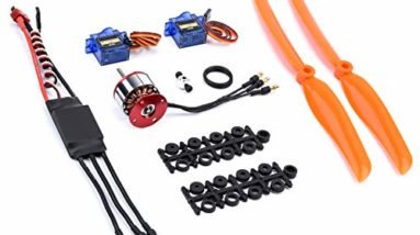 CF2822 1200KV Motor with Prop Saver+ 30A ESC + SG90 Servos + 8060 Propeller for RC Plane Airplane