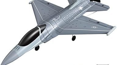 VOLANTEXRC 4CH Remote Control Airplane 2.4GHz RC Jet F-16 Fighting Falcon RC Aircraft Fighter Ready to Fly with Xpilot Stabilizer System, One Key Aerobatic Perfect for Beginners (761-10)