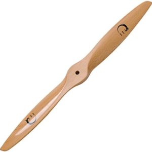 XOAR PJA 16x8 RC Propeller 16 Inch 2 Blade Wood Prop for Fixed-Wing Gas RC Model Planes