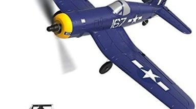CredevZone F4U RC Airplane 4CH Remote Controlled Warplane Ready to Fly Plane with Xpilot Stabilization System One-Key Aerobatic and One-Key U-Turn Function 2 Batteries for Beginners Trainer Gift