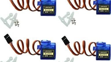 4Pcs SG90 9g Micro Servos for RC Robot Helicopter Airplane Controls Car Boat