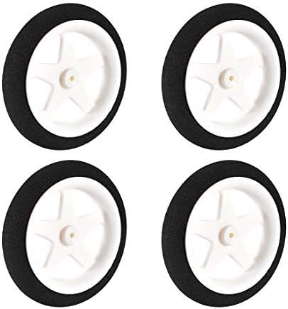 4 Ruote Micro Sport Per Aerei RC Uxcell - Diametro 0,07 X 2,5 Pollici