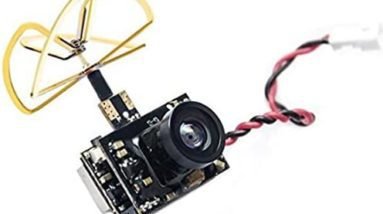 AKK Micro FPV AIO Camera (600TVL) and 5.8G 0/25/50/200mW Switchable Transmitter with Clover Antenna for FPV RC Car FPV Racing Drone Quadcopter Micro RC Plane Whoop Blade Inductrix