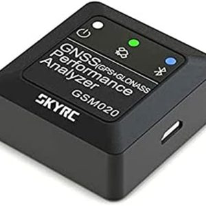 SKYRC GSM020 GNSS GPS GLONASS Bluetooth Enabled Compact RC Vehicle Mounted Performance Data Tracker and Analyzer for RC Cars, Planes, and Rockets