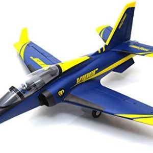 RocHobby 70mm Viper V2 EDF Navy Blue Trainer RC Airplane Jet 6S PNP with Reflex (NO Radio Battery Charger)