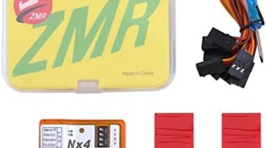 NX4-EVO Aeroplane Flight Controller Stabilizer System Gyroscope Balance Support Rate/Hold/Gyro Off Mode for RC Drone Airplane Fixed-Wing Copter