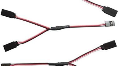 Apex RC Products 3 Pack - 6" / 150mm Futaba Style Servo Y Harness 1030
