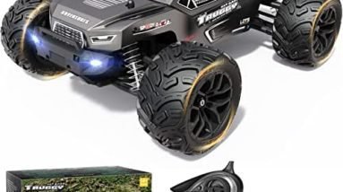 HAIBOXING 1:18 Scale RC Car 18868 36km/h High Speed 4X4 Off-Road Remote Control Truck, Waterproof Electric RC Cars All Terrain Toy Truck for Kid and Adults Two Batteries Supply 40 Mins Playtime