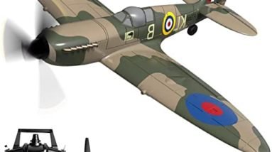 Supdex RC Plane, 2.4GHZ 6-AXIS Gyro Remote Control Airplane 4 Channel to Fly Stunts/One Key Aerobatic/One Key Return/Easy & Ready to Fly,Jet Fighter Toy Gift for Kids and Adults