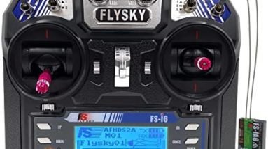 Flysky FS-i6 6CH 2.4GHz Radio System RC Transmitter Controller with FS-iA6 Receiver for RC Helicopter Plane Quadcopter Glide(Model_2)