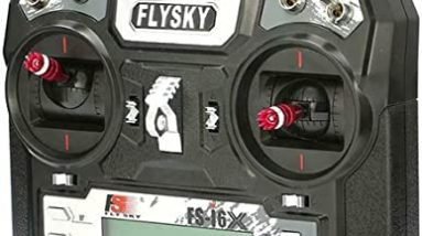 Flysky FS-i6X 6-10(Default 6)CH 2.4GHz AFHDS RC Transmitter w/ FS-iA6B Receiver