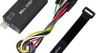 Share Goo Mini OSD Module On Screen Display Video Record for RC APM APM2.8 Pixhawk PX4 Flight Controller Airplanes with Battery Strap