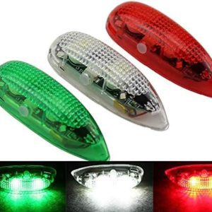 RC Plane LED Light Kit for Bicycle Jet Airplane Air Craft Fix Wing Quadcopter,Rechargeable Red Green White LED Flashing Lights（3PCS/Set）…