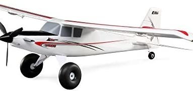 E-flite RC Airplane UMX Turbo Timber BNF Basic Transmitter Battery and Charger not Included 700mm EFLU6950