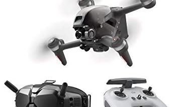 DJI FPV Combo - First-Person View Drone UAV Quadcopter with 4K Camera, S Flight Mode, Super-Wide 150° FOV, HD Low-Latency Transmission, Emergency Brake and Hover, Gray
