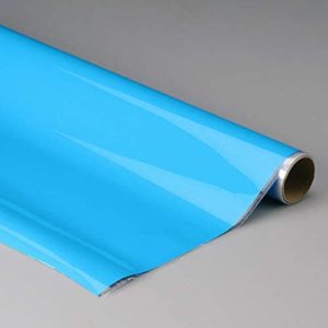 Top Flite MonoKote RC Covering Film, Flexible High-Gloss Polyester - 6' x 26" Roll (Opaque Sky Blue)