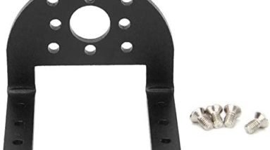 Motor Mount Holder, Motor Mount Bracket, Durable RC Motor Mount, Metal RC Car Motor Mount, Black for RC Car RC Boat