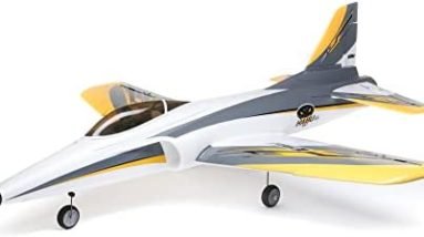 E-flite RC Airplane Habu SS Super Sport 70mm EDF Jet BNFTransmitter Battery and Charger Not Included Basic with Safe Select and AS3X EFL0950