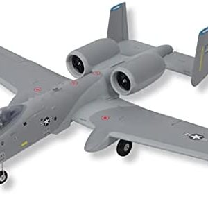 XFLY-MODEL A-10 Thunderbolt II Twin 50mm EDF Jet PNP & ARF (Transmitter, Receiver or Battery not Included)… (PNP)