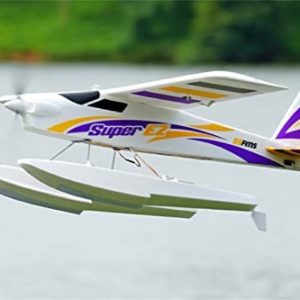 Fms Rc Plane 4 Channel Remote Control Airplane Super EZ Trainer V4 1220mm Wingspan with Floats Water Sea Plane Rc Planes for Adults PNP (No Radio, Battery, Charger)