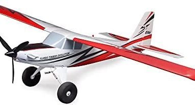 E-flite RC Airplane Turbo Timber Evolution 1.5m BNF Basic Transmitter Battery and Charger Not Included Includes Floats EFL105250