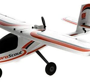 HobbyZone RC Airplane AeroScout S 2 1.1m RTF Basic (Battery and Charger Not Included) with Safe Technology, HBZ380001, Airplanes (RTF), Trainers