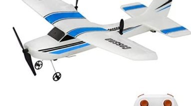 Landbow RC Plane, 2.4Ghz 2 Channels Remote Control Airplane Ready to Fly,Styrofoam RC Plane with 3-Axis Gyro,Stability Flight RC Aircraft for Kids Boys Beginner