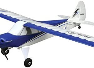 HobbyZone Sport Cub S RC Airplane RTF with SAFE Technology (Includes 6-CH 2.4GHz Transmitter | 150mAh 3.7V LiPo Battery | USB Charger), HBZ4400,Blue