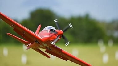 FMS PC-21 Pilatus 1100MM (43.3") Wingspan 6CH with Flaps Retracts RC Airplane PNP (No Radio, Battery, Charger)