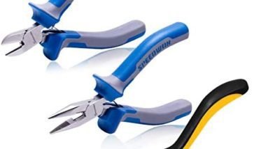 SPEEDWOX 3 Pcs RC Helicopter Plane Tool Kit Ball Link Plier Long Nose Pliers Diagonal Pliers 3D Metal Model Kit Tool for RC Vehicles Shaping Metal Modelling Metal Puzzle Hobbies Crafts