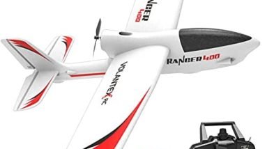 FLYCOLOR Volantexrc 761-6 RC Airplane 2.4Ghz 3 Channel Remote Control,Ready to Fly with Xpilot Stabilization System RTF Aircraft Plane ,Perfect for Beginners