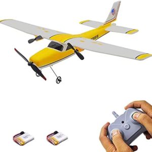 Vecktodisy RC Plane Remote Control Airplane Ready to Fly,2 Channels RC Airplane with 6-Axis Gyro, Easy to Fly Remote Control Plane for Kids Boys Adults Beginner Girls