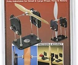 Du-Bro Tru-Spin Prop Balancer, The Most Precise in the Market, Fully Adjustable for Small and Large Props, Tires, and Rotors