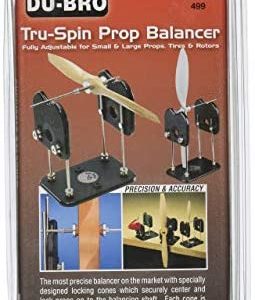 Du-Bro Tru-Spin Prop Balancer, The Most Precise in the Market, Fully Adjustable for Small and Large Props, Tires, and Rotors