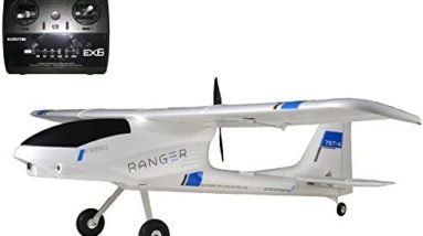 VOLANTEXRC 6CH 2.4Ghz 1.4M Ranger FPV Training Glider Plane 757-4 Airplane RTF w/Brushless Motor RC Battery+Charger