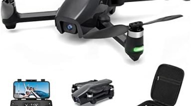 Holy Stone HS710 Drones with Camera for Adults 4K, GPS FPV Foldable 5G Quadcopter for Beginners with Optical Flow Positioning, Auto Return Home, Follow Me, Brushless Motor, Easy to Fly