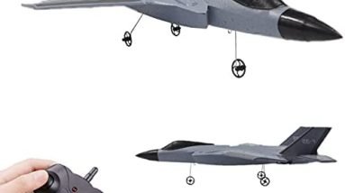 Vecktodisy Remote Control Airplane,2 Channels RC Plane Ready to Fly,RC Airplane with 6-Axis Gyro,Easy to Fly Remote Control Plane for Kids Boys Adults Beginner Girls