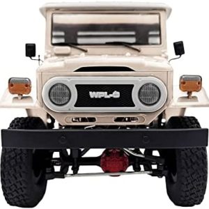 The perseids RC Trucks WPL C44KM DIY RC Rock Crawler, 1/16 4x4 Remote Control Offroad Car RC Pickup Semi Truck All Terrain Car, RC Trailer Model Toys Metal Kit for Adults (Without Transmitter,Battery)
