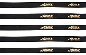 Apex RC Products 5 Pack - 20mm x 500mm Straps for Lipo Batteries/Camera Straps 3053