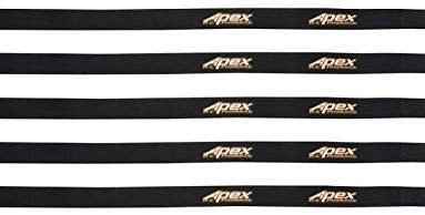 Apex RC Products 5 Pack - 20mm x 500mm Straps for Lipo Batteries/Camera Straps 3053
