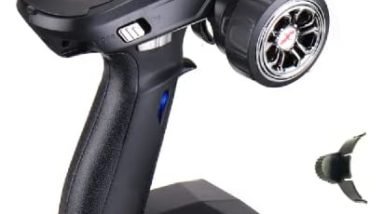 DUMBORC X4 4CH RC Radio System Transmitter and Receiver X6F 2.4ghz Remote Controller for RC Car Boat Tanks(Distance 400m-500m) Controller Transmitter