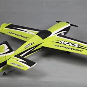 Fms Rc Plane 4 Channel Remote Control Airplane MXS V2 1100mm (43.3") 3D Aerobatic RC Airplanes for Adults PNP (No Radio, Battery, Charger)
