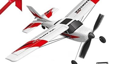 VOLANTEXRC RC Airplane TrainStar Mini 2.4GHz Remote Control Aircraft RTF Ready to Fly with Xpilot Stabilization System Easy to Fly for Beginners (761-1 RTF)