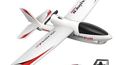 VOLANTEXRC 2.4GHz Remote Control Airplane Ranger 400 Parkeflyer RC Aircraft Ready to Fly with Xpilot Stabilization System Easy to Fly for Beginners (761-6 RTF)