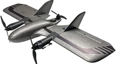 SoloGood Jumper-XIAKE800 Fixed Wing Drone RC Plane 800mm Wingspan FPV Flying Wing Vertical Takeoff RC Airplane for Adults RC Plane（PNP）