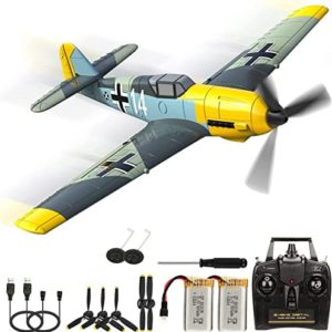 RC Airplanes Remote Control Glider Fighter Hobby 2.4G 4 Channel RC Plane Drones Foam Aircraft Toys for Boy Kids Children Gift BF109